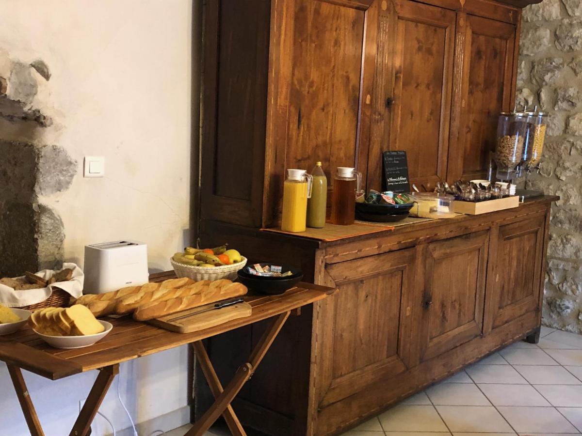 Chambres D'Hotes Les Clapas Chauzon Esterno foto