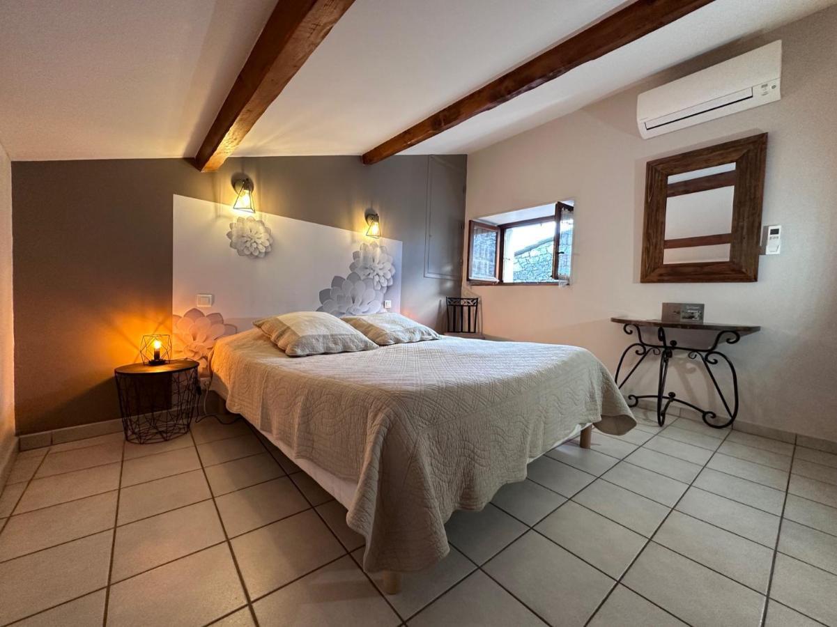 Chambres D'Hotes Les Clapas Chauzon Esterno foto