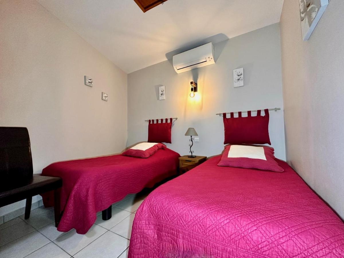 Chambres D'Hotes Les Clapas Chauzon Esterno foto