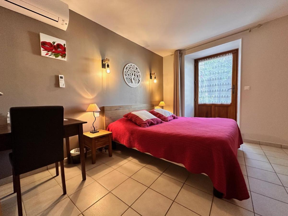 Chambres D'Hotes Les Clapas Chauzon Esterno foto