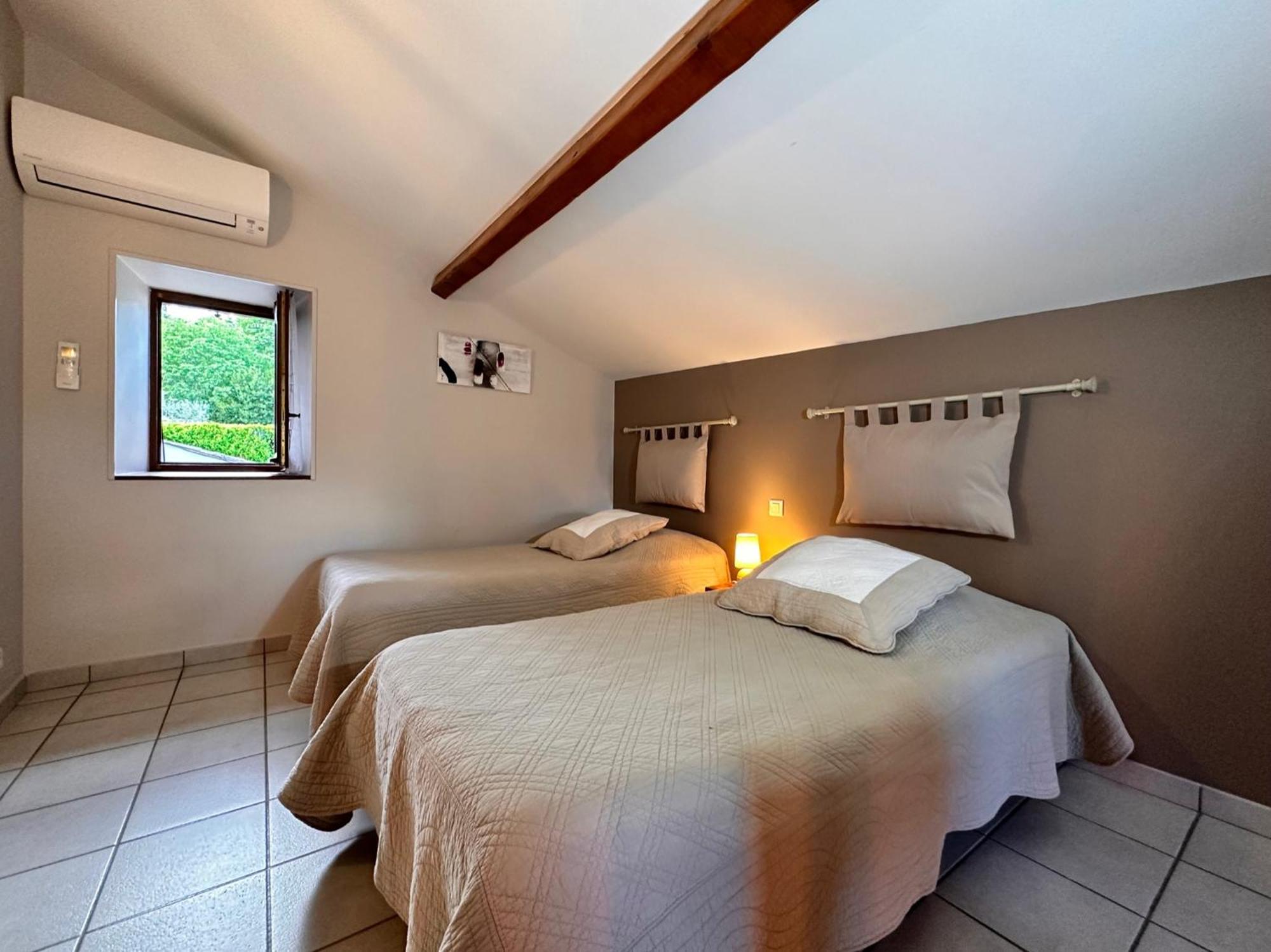 Chambres D'Hotes Les Clapas Chauzon Camera foto